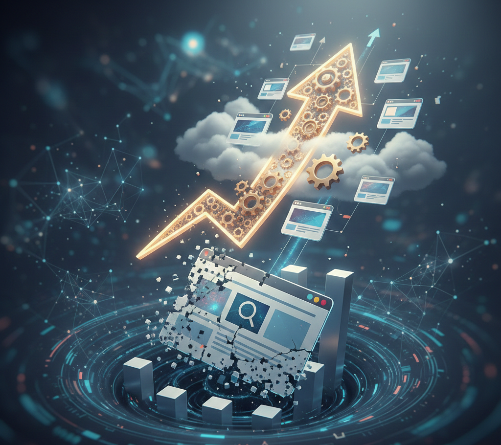 L'ascension fulgurante des données vers une croissance numérique connectée.