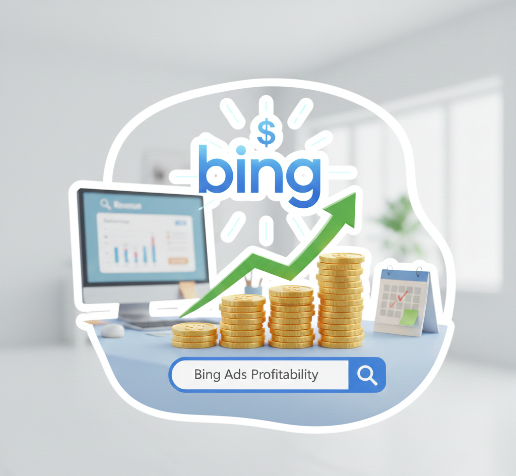 illustration de la rentabilité d'une campagne publicitaire bing ads.