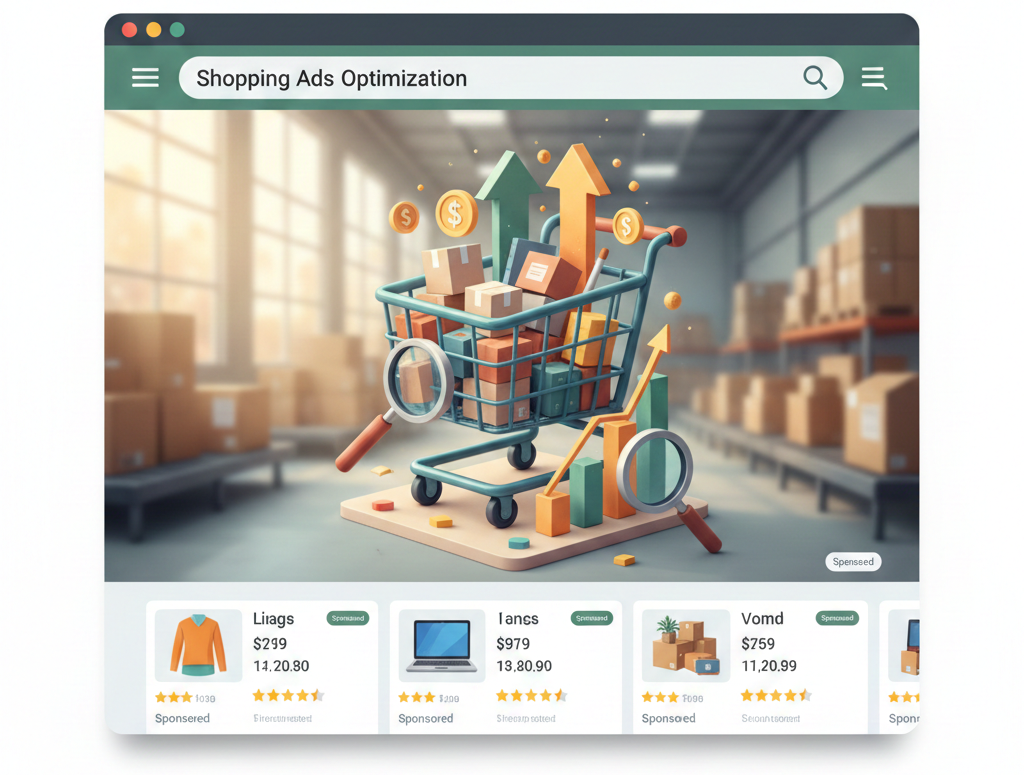 optimisation des annonces shopping pour augmenter les ventes en ligne.