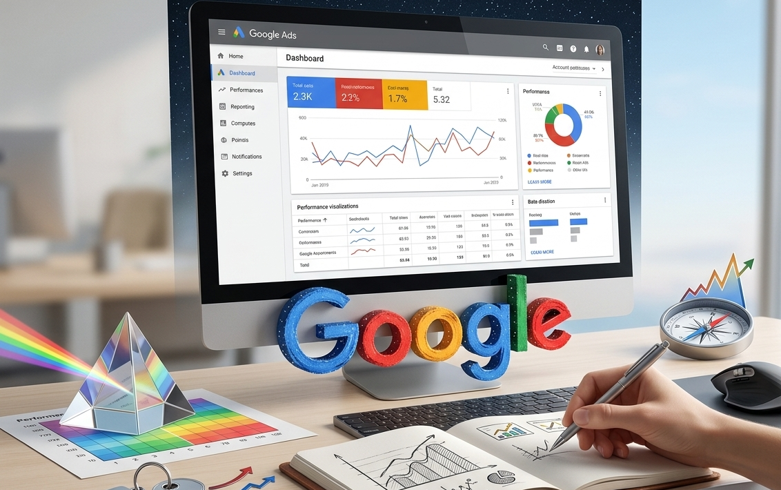 analyse de performance google ads et stratégie.