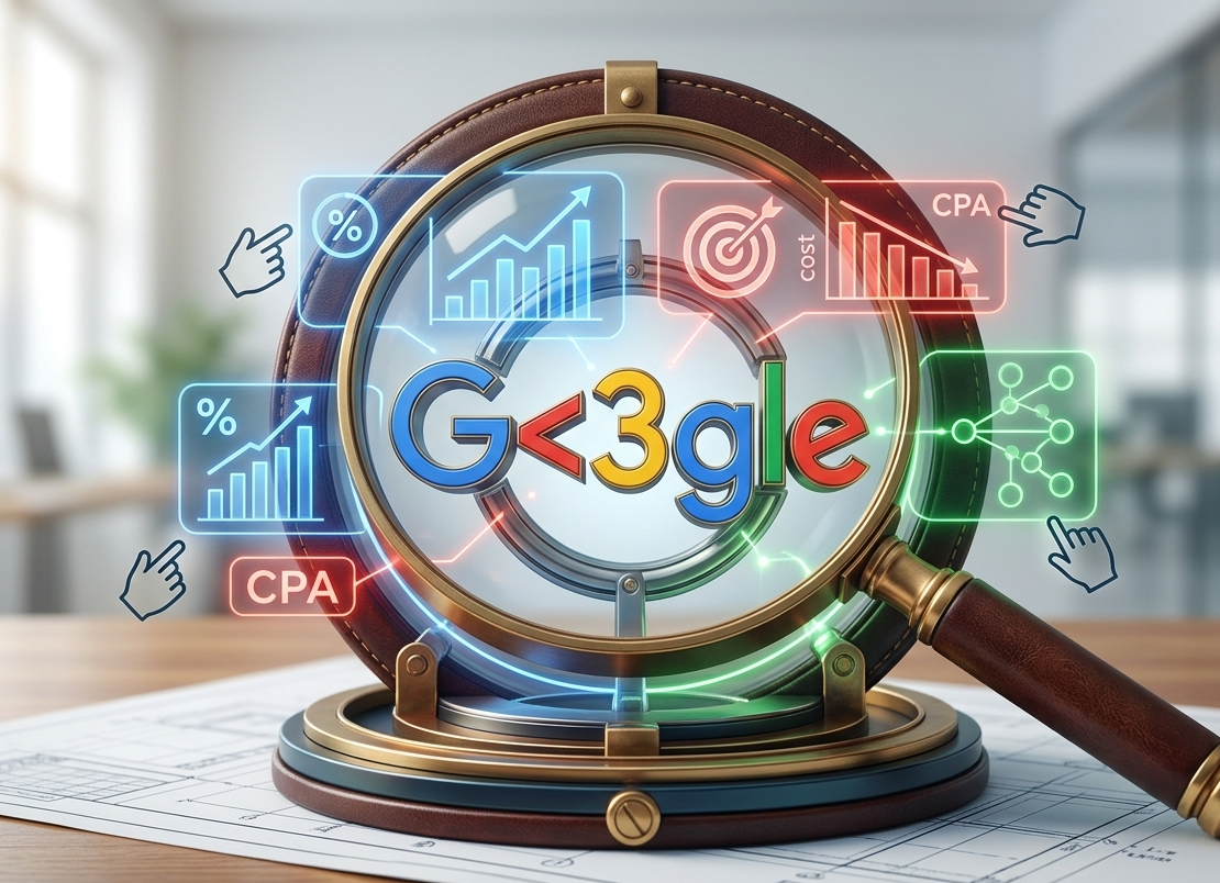 audit de performance et suivi du cpa (coût par action) sur google ads.