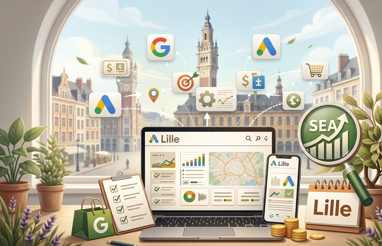 gestion de campagnes publicitaires numériques à lille