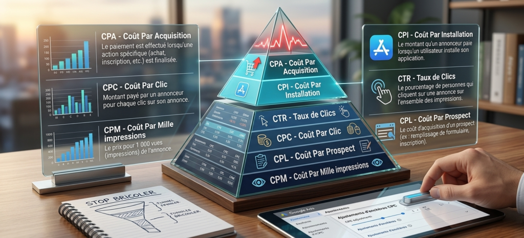 pyramide des indicateurs de performance