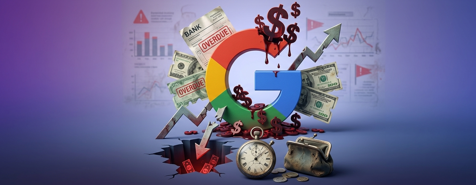 risques financiers et impayés sur google ads