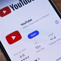 Capture d'une compteur YouTube