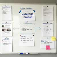 Balance comparant le SEA et le SEO avec une tirelire