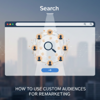 interface de ciblage d'audience pour le remarketing sur google.