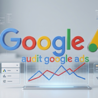 logo google ads avec graphiques