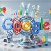 machine complexe google illustrant la conversion et seo.