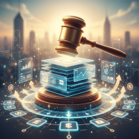 marteau de juge automatisant les enchères de campagnes display.