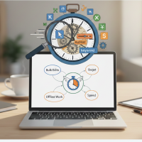 utilisation de google ads editor pour optimiser son temps.